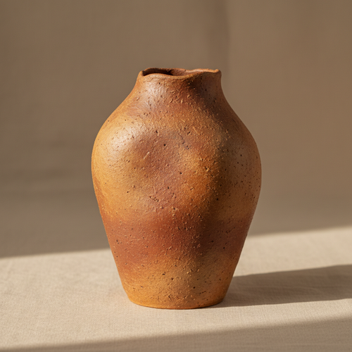 Vaso Artesanal de Barro